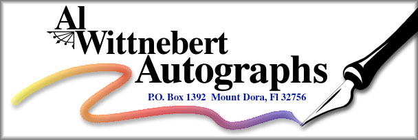 Al Wittnebert Autographs, Inc.